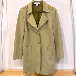Magaschoni Sage Green Trench Coat